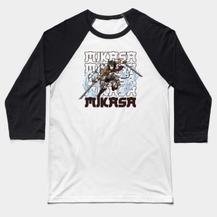 Mikasa Ackerman Baseball T-Shirt